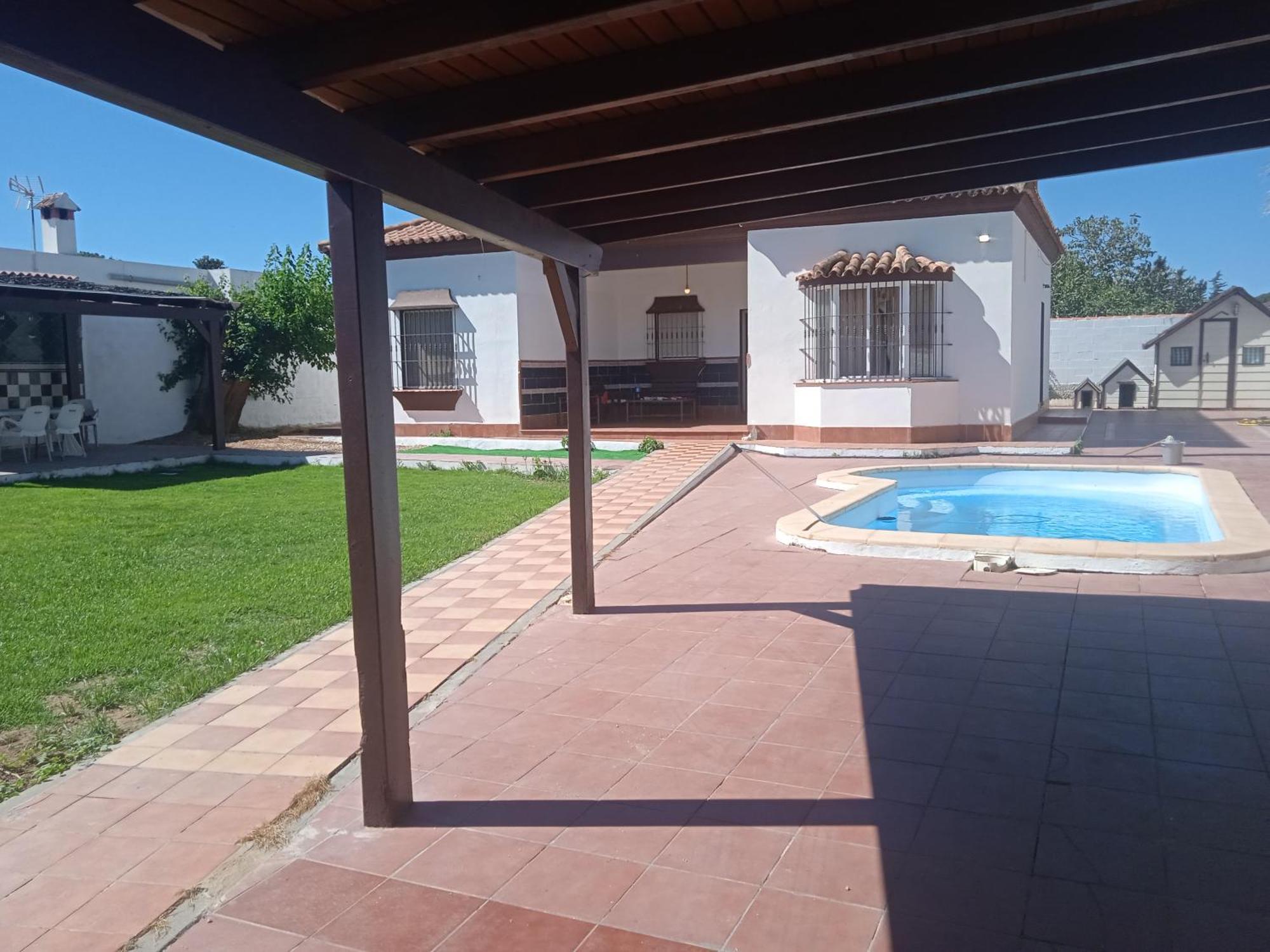 Agradable Chalet Con Piscina Para Escapadas. 奇克拉纳－德拉弗龙特拉 外观 照片